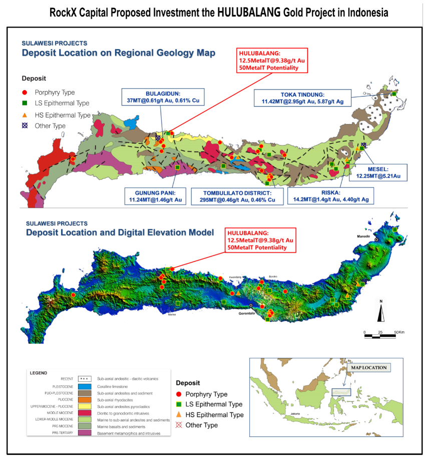 Indonesia Hulubalang gold mine project by HOT 